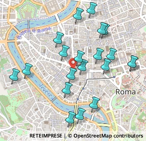 Mappa Largo dei Chiavari, 00186 Roma RM, Italia (0.535)