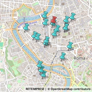 Mappa Piazza Pollarola, 00186 Roma RM, Italia (0.5)