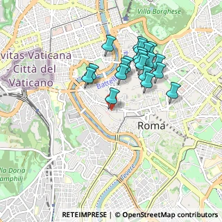 Mappa Piazza Pollarola, 00186 Roma RM, Italia (0.904)