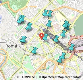 Mappa Via di S. Antonio all'Esquilino, 00185 Roma RM, Italia (1.07)
