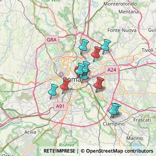 Mappa Via di S. Antonio all'Esquilino, 00185 Roma RM, Italia (5.88417)