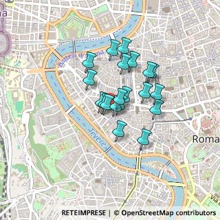 Mappa Via dei Cappellari, 00186 Roma RM, Italia (0.316)