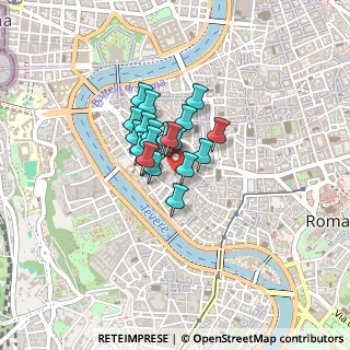 Mappa Via dei Cappellari, 00186 Roma RM, Italia (0.248)