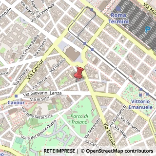 Mappa Via di s. martino ai monti 33, 00184 Roma, Roma (Lazio)