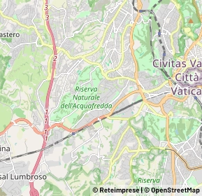 Mappa Via di Val Cannuta, 00166 Roma RM, Italia (1.914)
