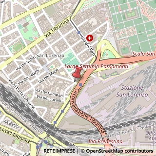 Mappa Via dei Sardi,  79, 00185 Roma, Roma (Lazio)