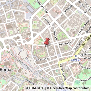 Mappa Via Panisperna, 261, 00184 Roma, Roma (Lazio)