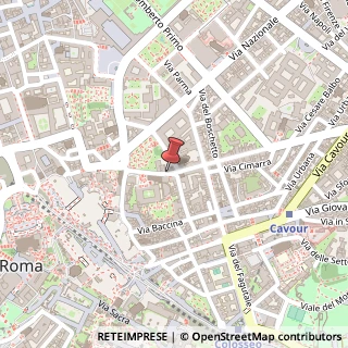 Mappa Via Panisperna, 28, 00184 Roma, Roma (Lazio)