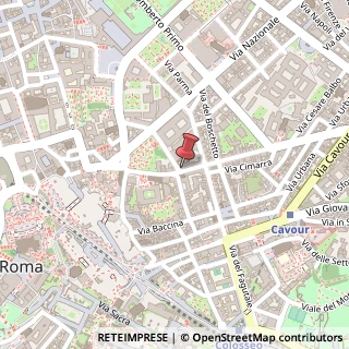Mappa Via Mazzarino, 16, 00184 Roma, Roma (Lazio)