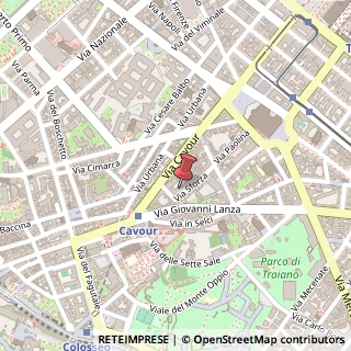Mappa Via Sforza, 2/3, 00184 Roma, Roma (Lazio)