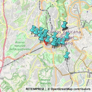 Mappa Largo San Pio V, 00165 Roma RM, Italia (1.3295)