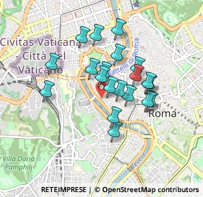 Mappa Via di Sant'Eligio, 00186 Roma RM, Italia (0.7495)