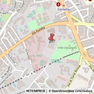 Mappa Via Aurelia, 481, 00165 Roma, Roma (Lazio)