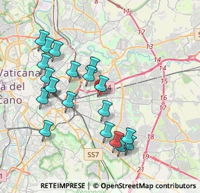 Mappa Viale della Venezia Giulia, 00177 Roma RM, Italia (4.0805)