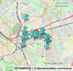 Mappa Viale della Venezia Giulia, 00100 Roma RM, Italia (1.2775)