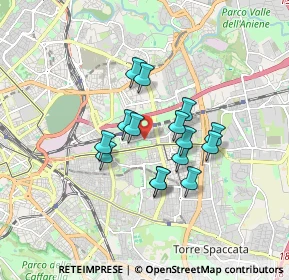 Mappa Viale della Venezia Giulia, 00100 Roma RM, Italia (1.35867)