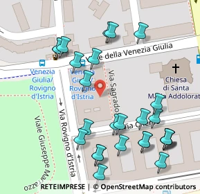 Mappa Villa Gordiani, 00177 Roma RM, Italia (0.08929)