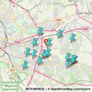 Mappa Via dell'Acqua Vergine, 00132 Roma RM, Italia (4.10824)