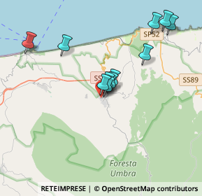 Mappa Largo Monastero, 71018 Vico del Gargano FG, Italia (3.58091)