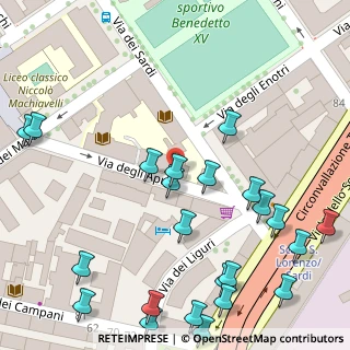 Mappa Sapienza Università di Roma - Facoltà di Medicina e Psicologia, 00185 Roma RM, Italia (0.07826)