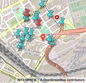 Mappa Sapienza Università di Roma - Facoltà di Medicina e Psicologia, 00185 Roma RM, Italia (0.2635)