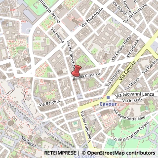 Mappa Via dei Serpenti, 130, 00184 Roma, Roma (Lazio)