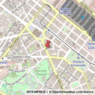 Mappa Via Merulana, 263, 00185 Roma, Roma (Lazio)