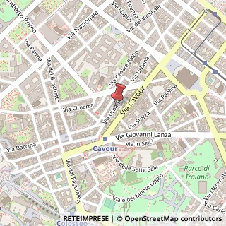 Mappa Via Urbana, 111, 00184 Roma, Roma (Lazio)