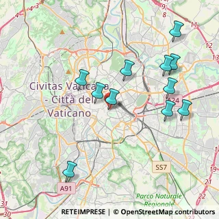 Mappa Via dei Capocci, 00184 Roma RM, Italia (4.37909)