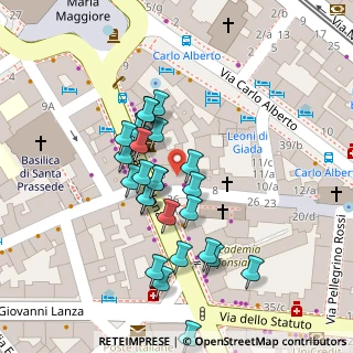 Mappa Via di S. Vito, 00185 Roma RM, Italia (0.02692)