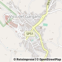 Karta Vico del Gargano