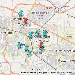 Mappa Via Amerigo Vespucci, 81030 Gricignano di Aversa CE, Italia (1.78182)