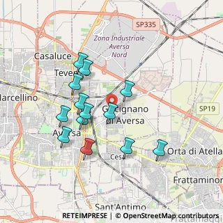 Mappa Via Amerigo Vespucci, 81030 Gricignano di Aversa CE, Italia (1.77538)