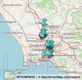 Mappa Via Pola, 81032 Carinaro CE, Italia (7.632)