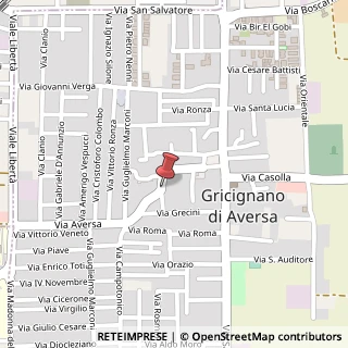 Mappa Via Aversa, 34, 81030 Gricignano di Aversa, Caserta (Campania)