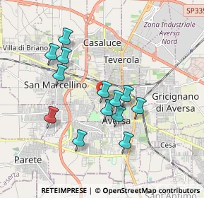 Mappa Via I. Bruno, 81031 Aversa CE, Italia (1.70615)