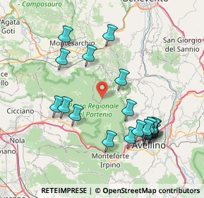 Mappa Strada Carlangiona, 82017 Pannarano BN, Italia (8.622)