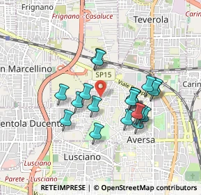 Mappa Via Pietro Rambone, 81031 Aversa CE, Italia (0.8015)