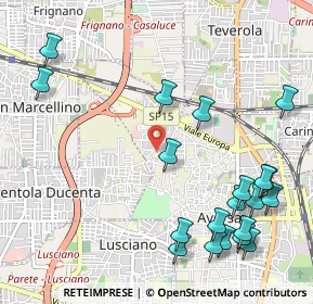 Mappa Via Pietro Rambone, 81031 Aversa CE, Italia (1.4285)