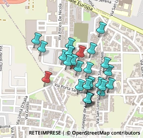 Mappa Via Pietro Rambone, 81031 Aversa CE, Italia (0.1963)