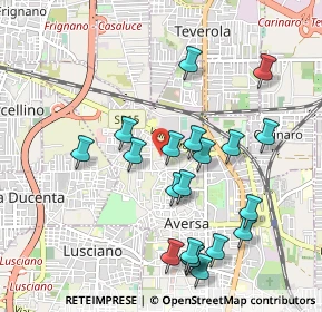 Mappa Strada S. Biagio, 81031 Aversa CE, Italia (1.095)