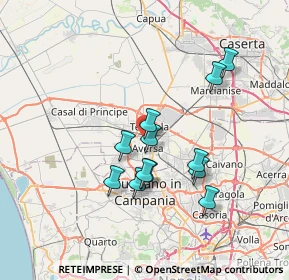 Mappa Strada S. Biagio, 81031 Aversa CE, Italia (6.585)