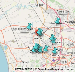 Mappa Strada S. Biagio, 81031 Aversa CE, Italia (6.72167)