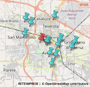 Mappa CAP, 81031 Aversa CE, Italia (1.64571)