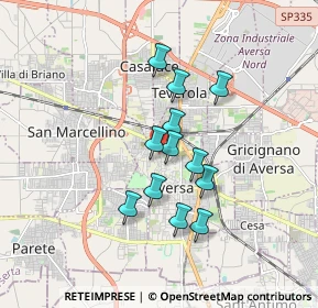 Mappa Strada S. Biagio, 81031 Aversa CE, Italia (1.44333)