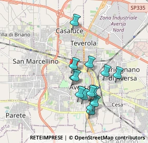 Mappa Strada S. Biagio, 81031 Aversa CE, Italia (1.745)