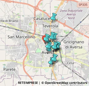 Mappa Strada S. Biagio, 81031 Aversa CE, Italia (1.212)