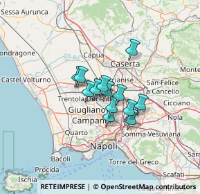 Mappa Piazza Municipio, 00186 Gricignano di Aversa CE, Italia (8.24923)