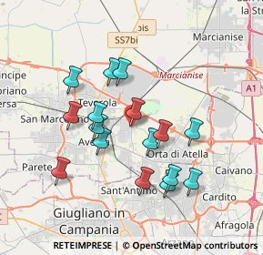 Mappa Piazza Municipio, 00186 Gricignano di Aversa CE, Italia (3.51313)