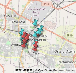 Mappa Piazza Municipio, 00186 Gricignano di Aversa CE, Italia (1.4545)